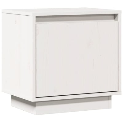 Table de chevet bois de pin blanc  40 x 30 x 40 cm