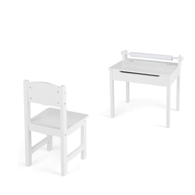 Ensemble de table et chaise enfants avec pieds bois de pin