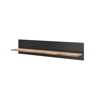 Étagère murale chêne wotan 100x20 cm