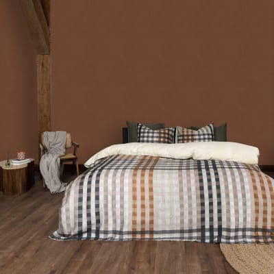 Papier peint motif ludique brun 1005x52cm