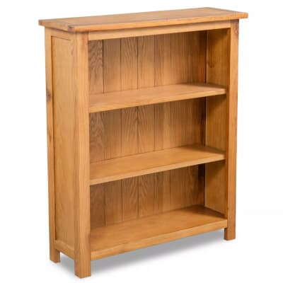 Étagère meuble design bibliothèque 70 x 22 x 82 cm bois beige