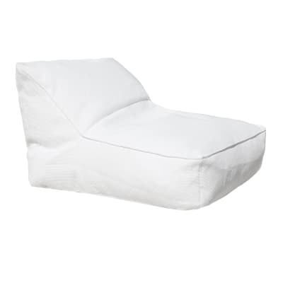 Bain de soleil pug extérieur déhoussable blanc