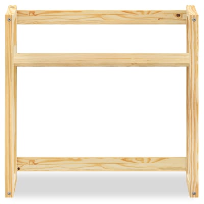 Bureau enfant réglable en hauteur en bois massif, coloris naturel