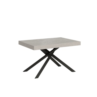 Table extensible 90x140/244 cm effet bois cachemire