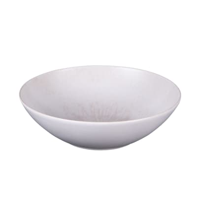 Saladier onyx 24 cm crème beige en grès