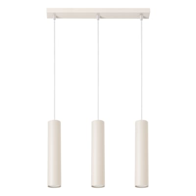 Suspension Acier Beige GU10 3 Lagos Line