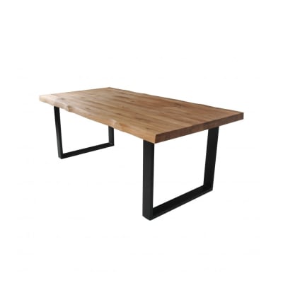 Table à manger en chêne massif 8 personnes l180