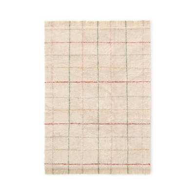 Tapis lavable Lignes colorées multicolore 90x130 cm