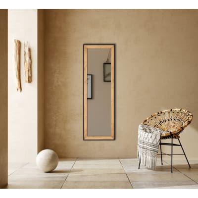 Miroir déco design en bois