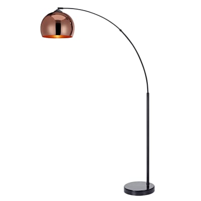Lampadaire arco, Or Rose, 170cm