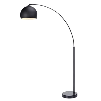 Lampadaire arco, Noir, 170cm