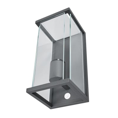 Applique extérieure en aluminium noir