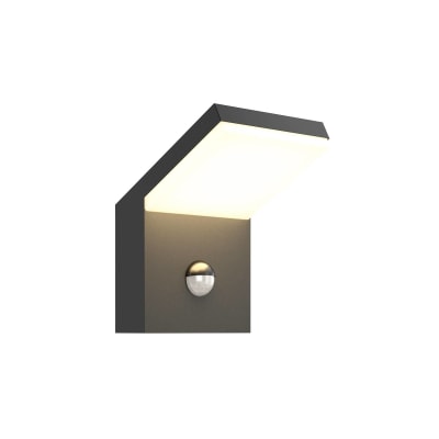 Applique extérieure en aluminium noir