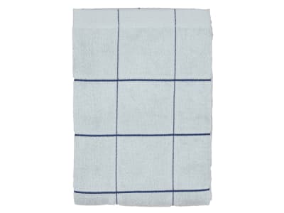 Serviette en coton bio bleu lin 70x140 cm