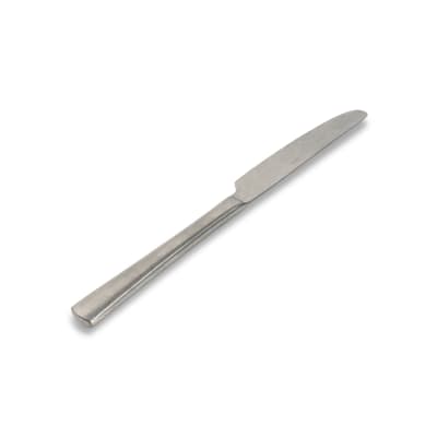 Lot de 6 couteau de table argent en métaux 22cm