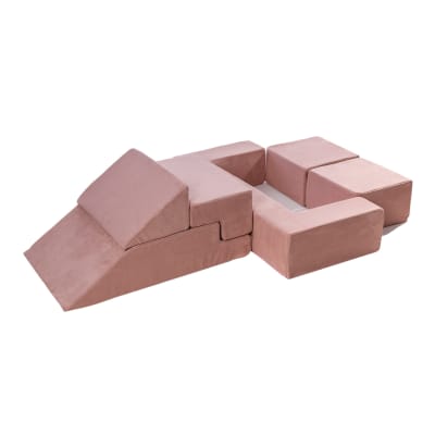 Canapé Enfant Convertible - Canape Dépliant et Confortable, Rose
