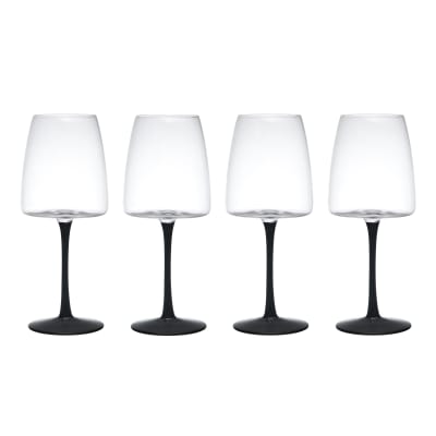 Verres à vin rouge en cristal Palermo, lot de 4, 450ml