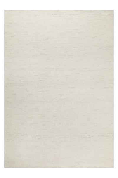 Tapis pure laine tufté main beige chiné 240x340