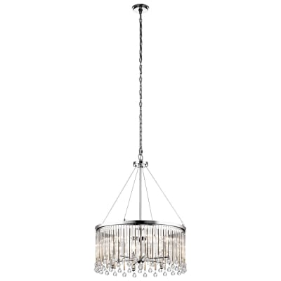 Lustre en acier treillis et acier doux finition bronze buckeye