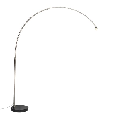Arc moderne acier base marbre