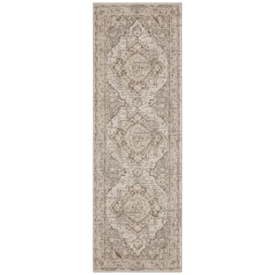 Tapis couloir vintage oriental rania beige 80x200cm