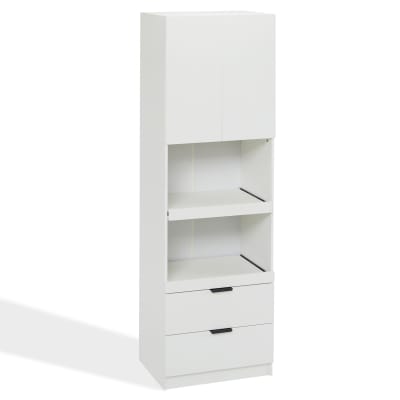 Armoires de cuisine blanc 2 portes 2 tiroirs