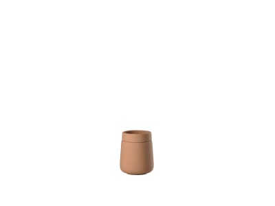 Pot en grès mandarine
