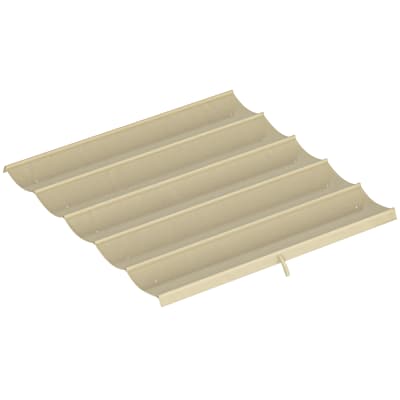 Toile de toit pergola rétractable polyester beige