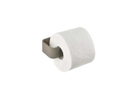 Porte-papier toilette en aluminium taupe