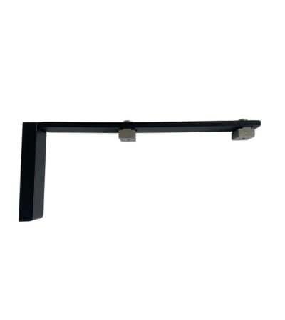 Support de fixation murale double pour tringle rideau rail l 160 mm no