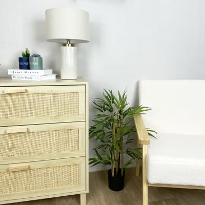 Bambou artificiel en pot 60cm
