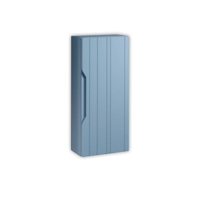 Meuble bain haut en MDF bleu Tiffany