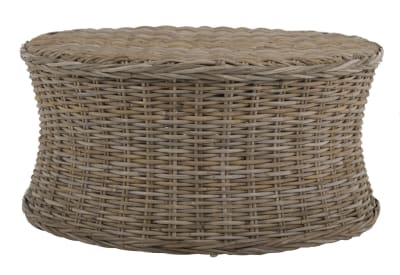Tables basses en rotin fendu, naturel