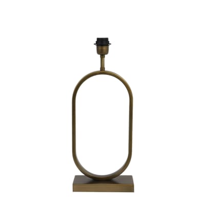Lampadaire couleur doré métal 20x10x45cm