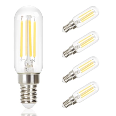 Cook - ampoule led en verre, transparent, l 2 cm, e14