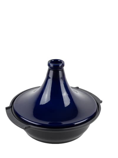 Atlas atlas, tajine tous feux, bleu, 30 cm - 11,75 in