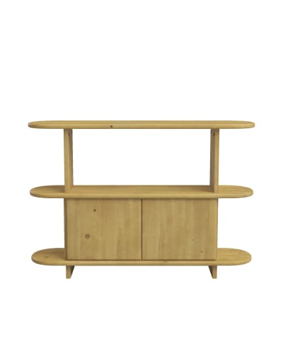 Buffet en sapin naturel 120 cm