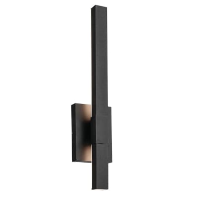 Applique Murale extérieure Aluminium Noir Texturé