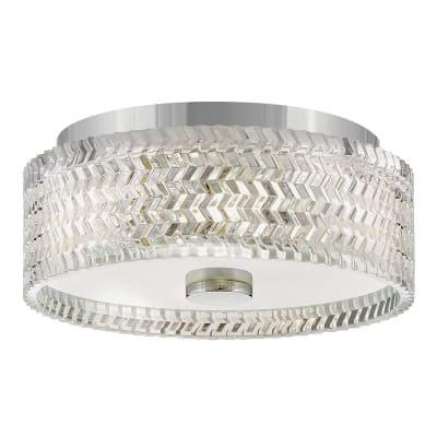 Plafonnier Acier, Verre Chrome