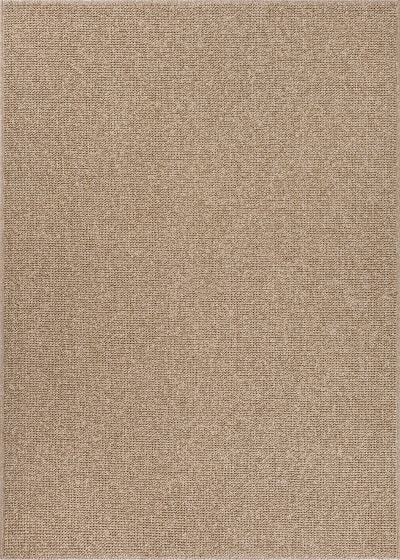 Tapis extérieur moderne intemporel, beige, 160 x 220 cm