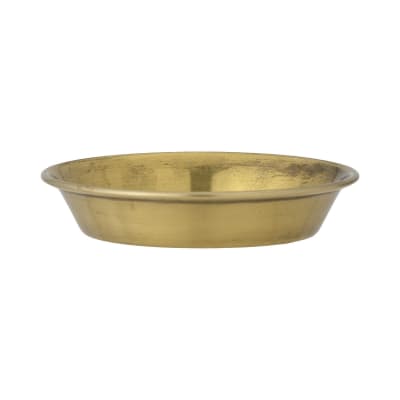 Bol en métal brass h2cm