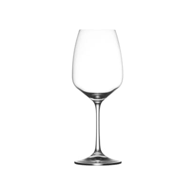 Verre à vin rouge en cristal transparent h22.5