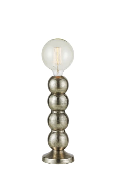 Lampe de table 1xE27 argenté