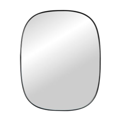 Miroir ovale design danois, 66 x 45 cm