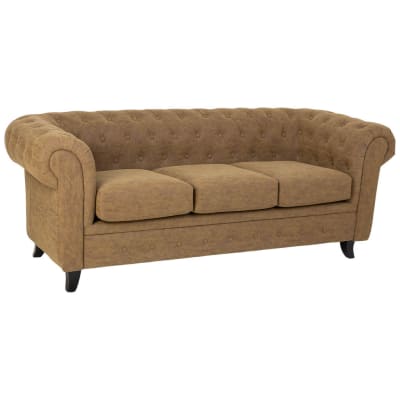 Canapé beige 199x82x76 cm