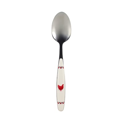 Lot de 6 cuillères de table en acier inoxydable