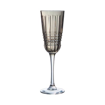 4 flûtes à champagne marrons 17cl