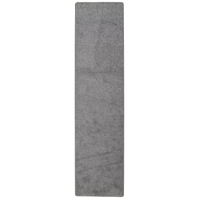 Tapis couloir uni gris 100x300 cm