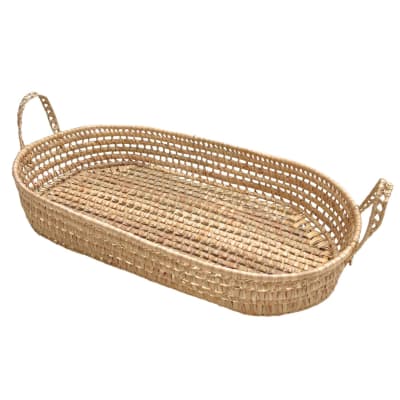 Panier à langer osier ovale osier naturel 75 x 45