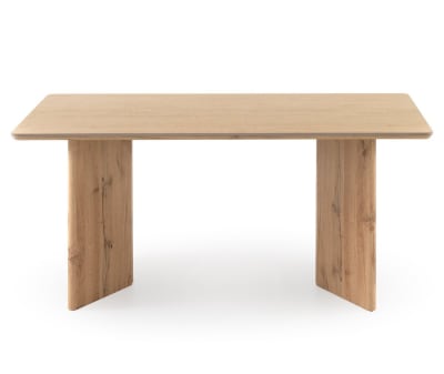 Table rectangulaire 160x90 avec plateau en céramique